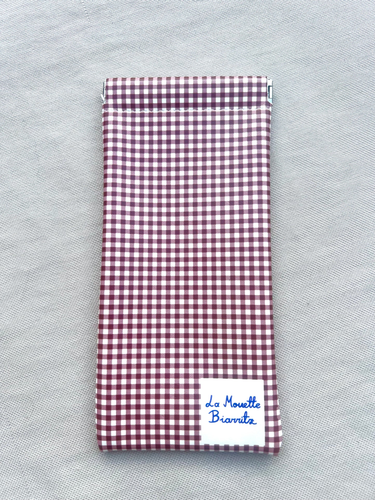 Étui lunettes petit vichy