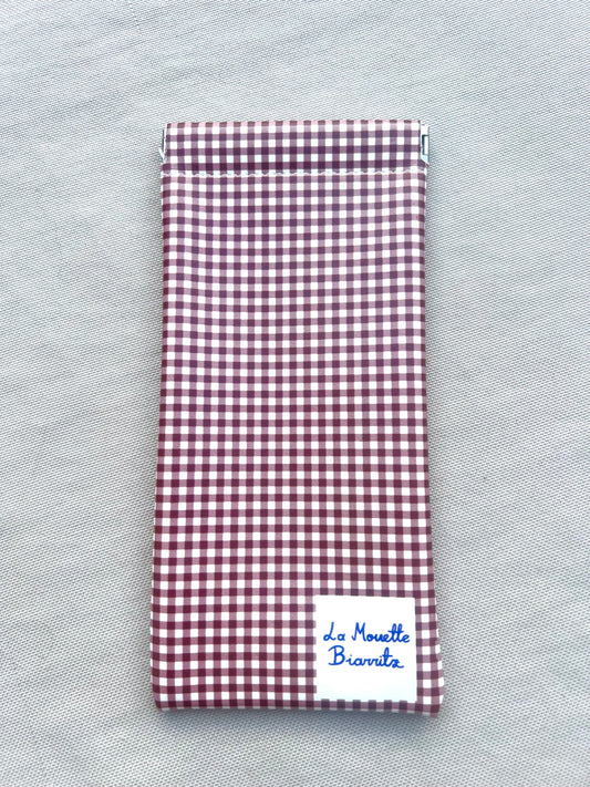 Étui lunettes petit vichy